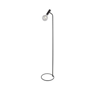 Dulwich Metal Floor Lamp In Black