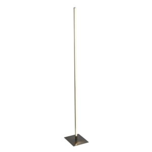 Tribeca LED Floor Lamp In Satin Silver